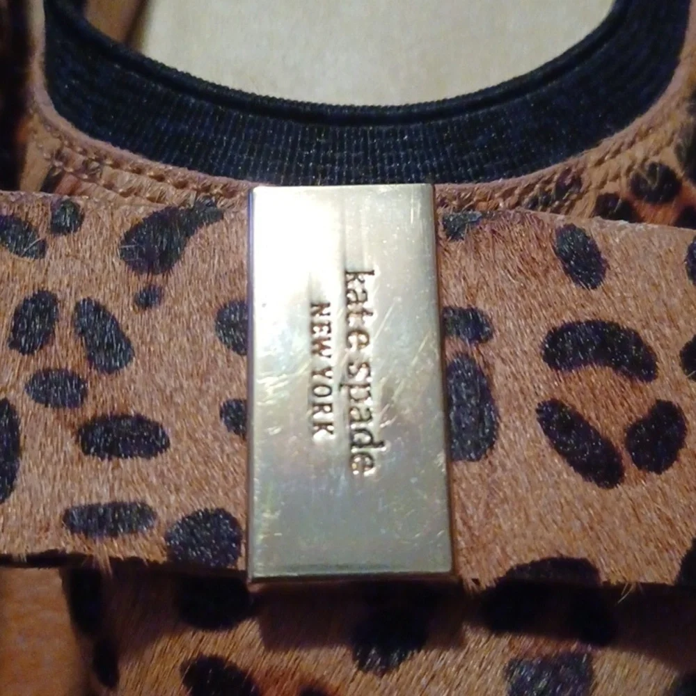 > Kate Spade Brown Leopard Flats Women's Size 5.5